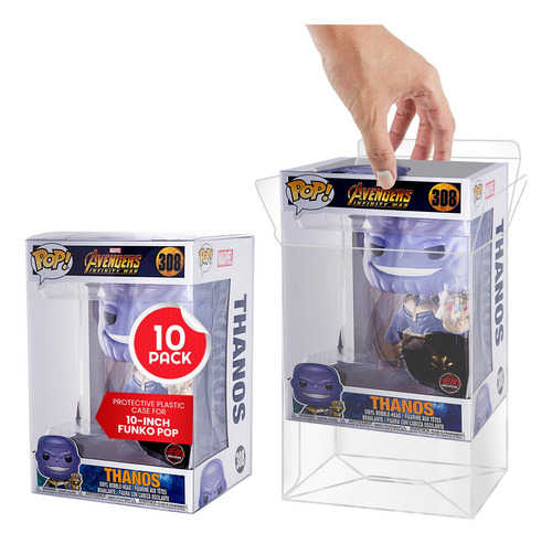 Protector De Pop De 10 Pulgadas Para Figuras Funko Pop De