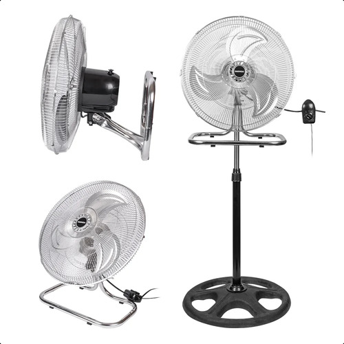 Ventilador Pedestal Piso Pared Daewoo Di-45hvf-3 3 En 1 18 Pulgadas