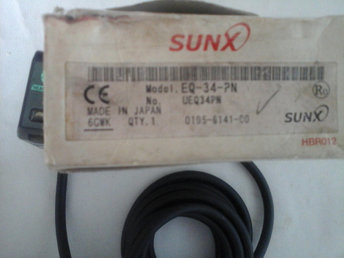  Sensor Fotoelectrico Reflectivo Panasonix Sunx Eq-34-pn