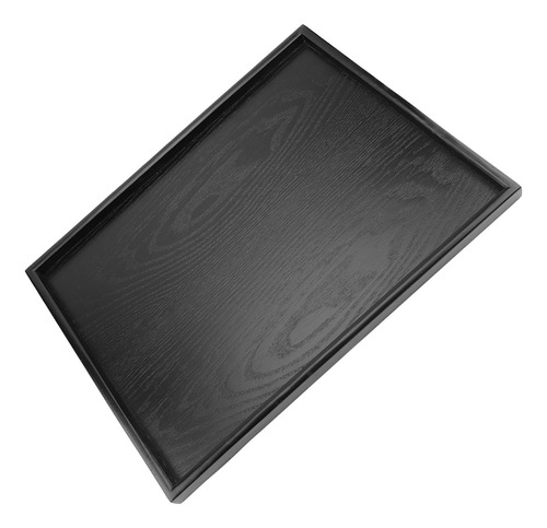 Bandeja De Té De 35 X 24 Cm, Forma Rectangular, Madera Maciz
