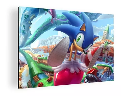 Quadro Decorativo SN118 - Sonic | Wall Street Posters