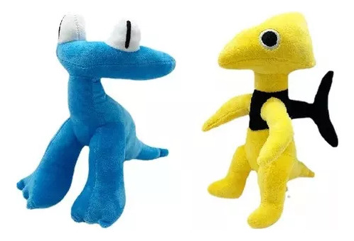 2 Piezas -capítulo 2 Rainbow Friends Amarillo X Cyan-friends