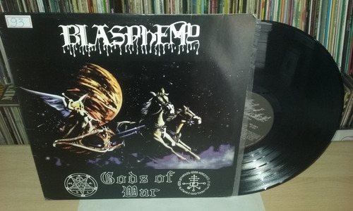 Blasphemy Gods Of War Vinilo Lp Orig 1993 Heavy Black Metal