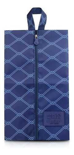 Bolsa Porta Sapato Estampada Viagem Jacki Design Arh19811 Cor Azul