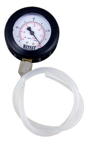 Imagem 1 de 5 de Manômetro Medidor Vacuo Vacuometro 0 A 760 Mmhg Kitest Ka010
