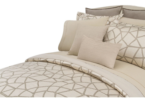 Duvet Queen Size Con Relleno Dalfiori Clarence Color Arena