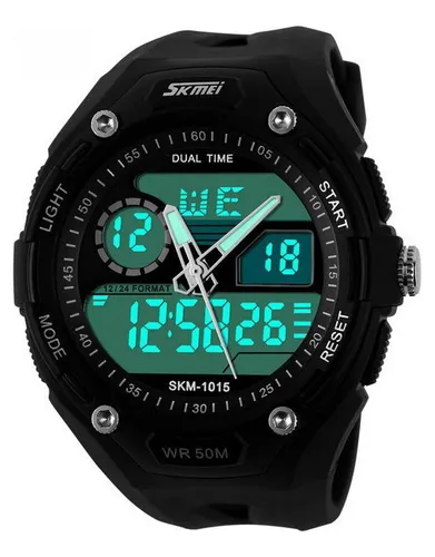 Skmei Moderno Deportivo Casual Resistente Alarma Cronometro