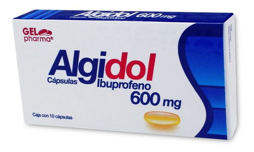 Algidol ( Ibuprofeno) C/10 Tabletas 600mg / Gelpharma