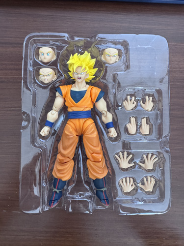 Figura Goku Ssj2 Sh Figuarts Completa Original (Usado)