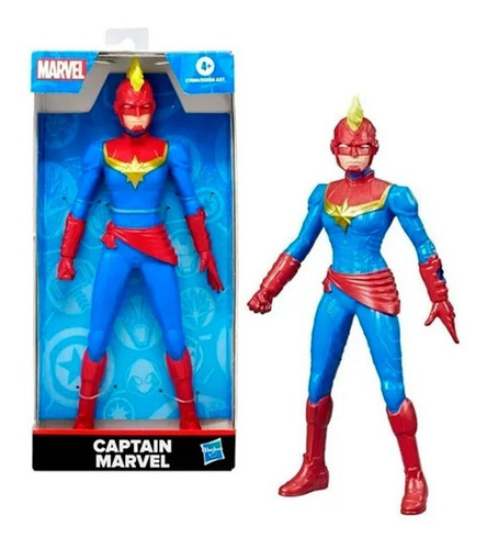 Figura Capitana Marvel Avengers Marvel 25cm - Vamos A Jugar