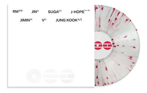 Bts Arirang Deluxe Lp Vinil White Red Splatter Bonus Track | Frete