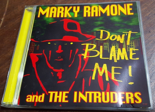 Marky Ramone - Don't Blame Me Cd Arg Discos Gordos Ramones