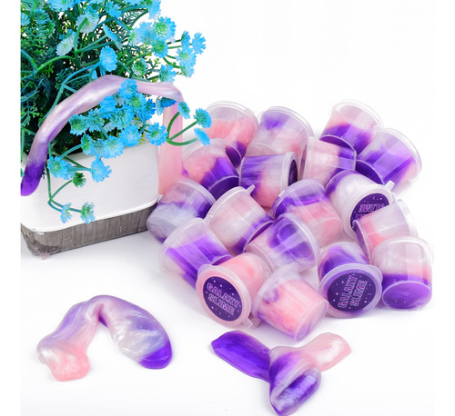 Slime Kit Dauwiaow Galaxy, Paquete De 24 Unidades, Supersuav