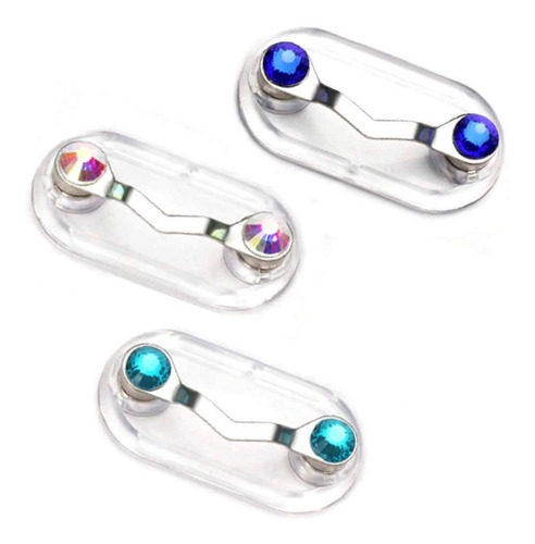 Soporte Magnético Para Gafas Con Cristales De Swarovski