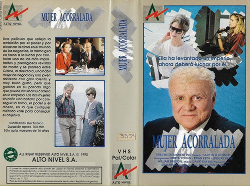 Mujer Acorralada Vhs Loretta Young Lindsay Frost 1989