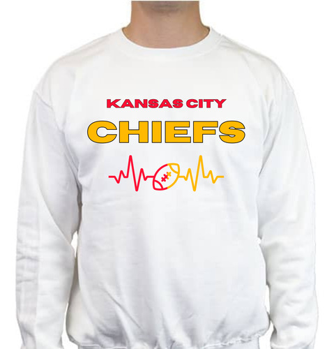 Sudadera Futbol Americano - Kansas City Chiefs