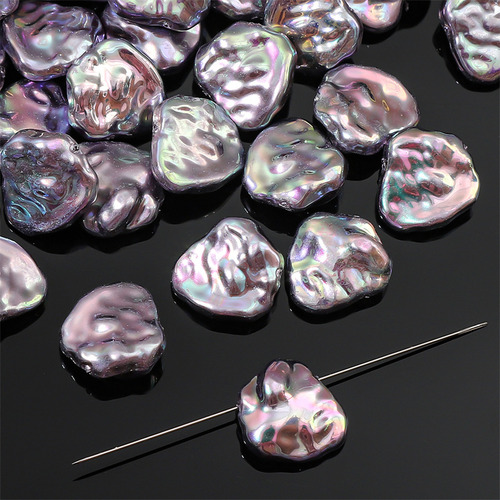 Perlas De Mariposa Iridiscentes Estilo Barroco