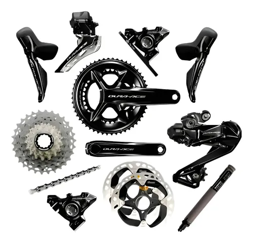 Kit Grupo Duraace Shimano Di2 R9270 12v Hidraulico | Parcelamento