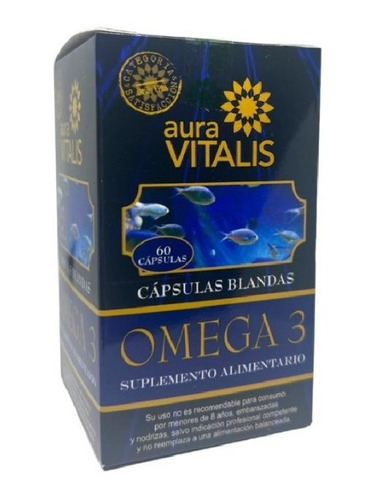 Omega 3 1000mg X60 Capsulas Blandas