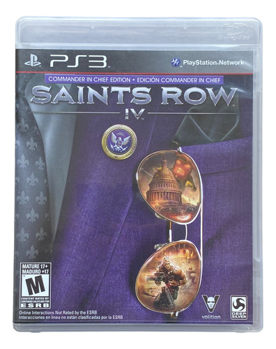 Saints Row Iv Commander In Chief Edition  -  Ps3 Físico