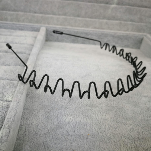 4 Pcs Diadema Hombre Diademas De Metal Onduladas Con