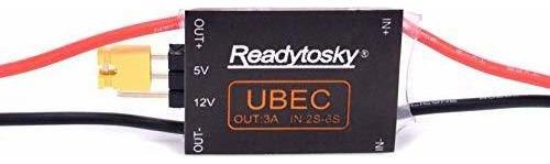 Readytosky Fpv Ubec Modulo De Potencia 2-6s 5v / 3a Y 12v /