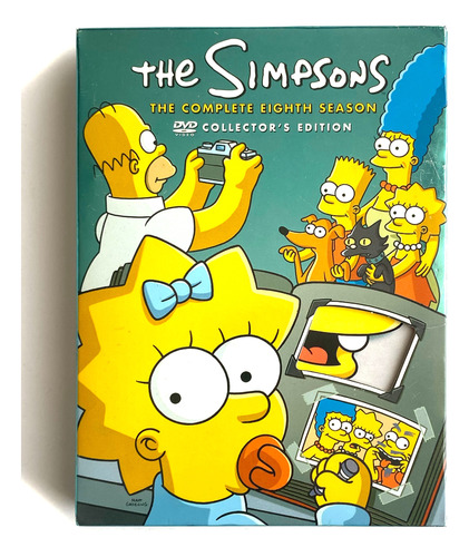 Dvd The Simpsons The Complete 8th Season - Made In Usa