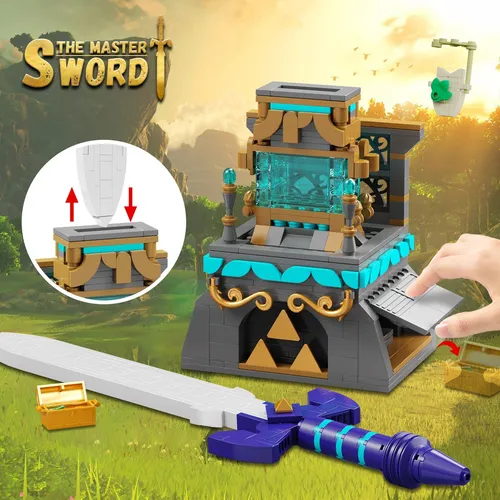 Botw The Master Sword Juego De Bloques De Construcción Con Y