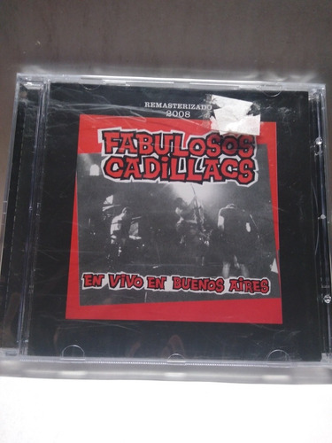 Fabuloso Cadillacs En Vivo En Buenos Aires Cd Nuevo