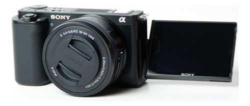 Sony Zv-e10 Cámara Con Lente De 16-50 Mm, 2 Pilas Np-fw50 Negro (Usado)