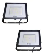 Comprar 2 Proyectores De Área Led Thin Light C\u002Fsensor 10w Luz Fría