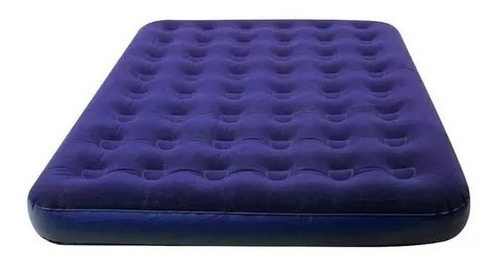 Colchon Inflable De 2 Plazas 191 X 137 Cm Flocked Air Bed Tm