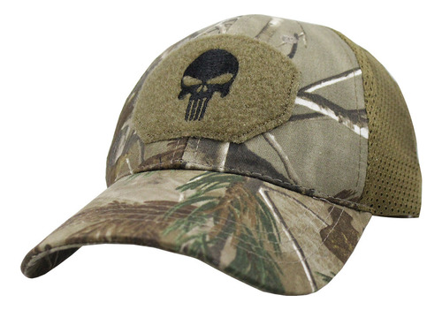 Skull Outdoor Camo Gorra De Béisbol De Malla