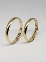 Comprar Par Alianzas Oro 18k 2grs Compromiso Casamiento 