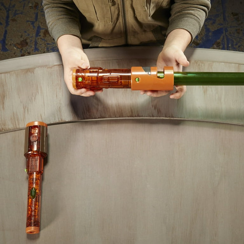 Star Wars Lightsaber Forge Sable Kelnacca Kyber Core Hasbro Color Verde