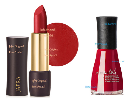 Jafra Oferta Set Labial + Esmalte Tonos A Elegir