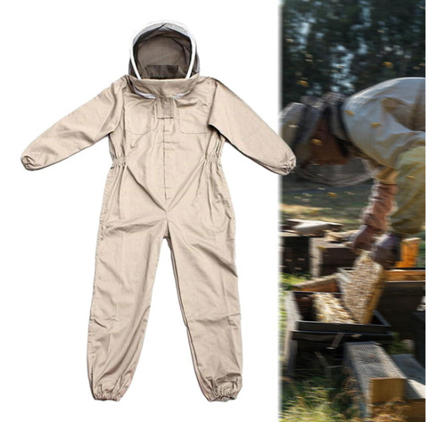 Traje De Profesional Con Capucha, Traje De Apicultura, L