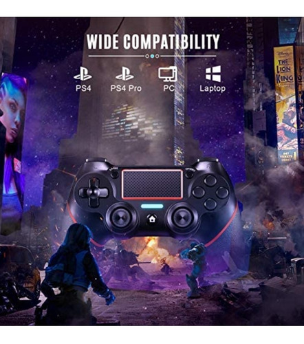 Orda Controlador Inalámbrico Compatible Con Ps4 Y Pc