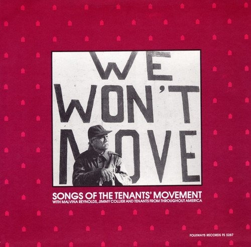 Cd We Wont Move Songs Of The Tenants Movement - Various