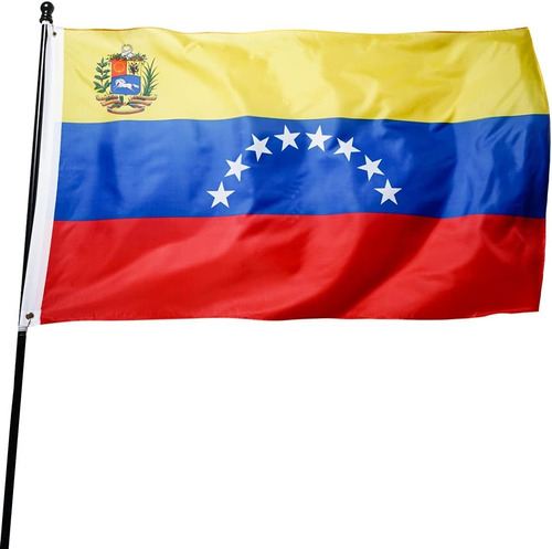 Bandera Venezuela Poliéster 3ftx5ft