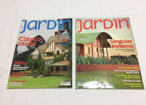 Lote 2  Revistas Jardin Año 2013 (nuevas) 