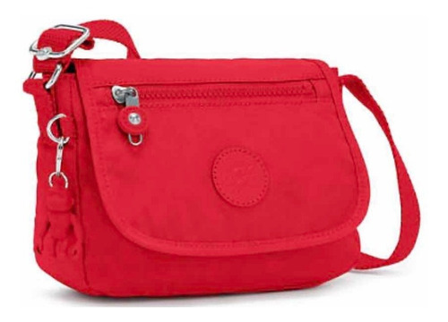 Imagen 2 de 5 de Kipling Crossbody 100 % Original Color Rojo. Envío Gratis