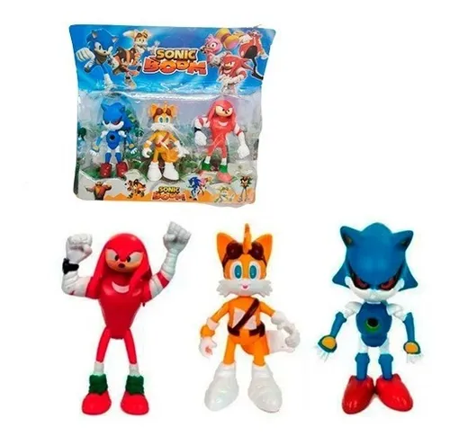 Juguete Figuras Sonic La Película Colección Completa #234