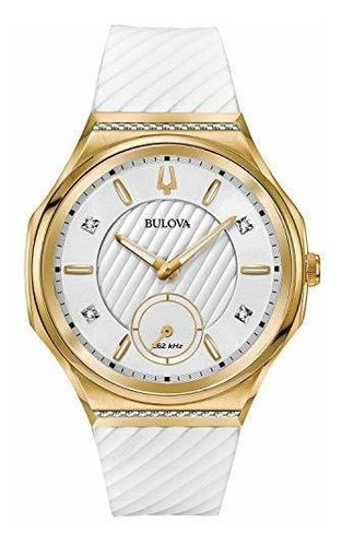 Reloj Bulova Curv Diamantes Damas