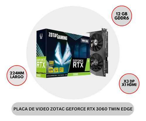 Noxi PC Gamer Armada AMD Ryzen 7 5700G 32 Gb 1 Tb Rtx 3060