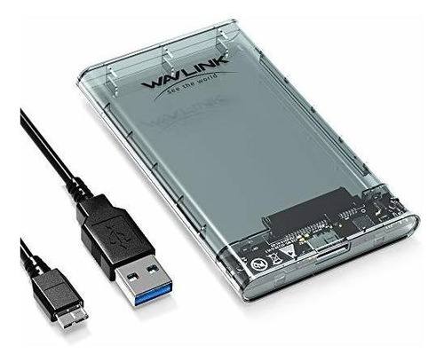 Wavlink 2,5 Pulgadas Sata A Usb 3.0 Externa Caja Para Disco 