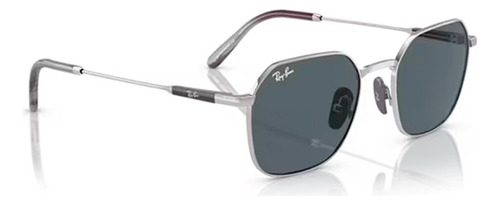 Lentes Ray Ban Rb8094 9209r5 Jim Titanium Silver Blue Varilla Silver 9209r5 Armazón Silver 9209r5