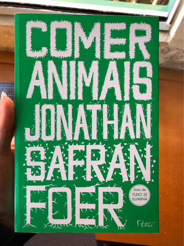 Livro Comer Animais Jonathan Safran Foer