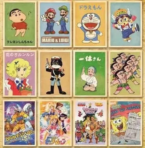 Imagen 3 de 4 de Juego De 32 Postales Dibujos Animados