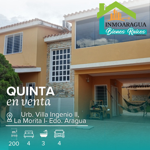 Quinta En Venta/ Urb. Villa Ingenio Ii, La Morita I/ Yp1390 